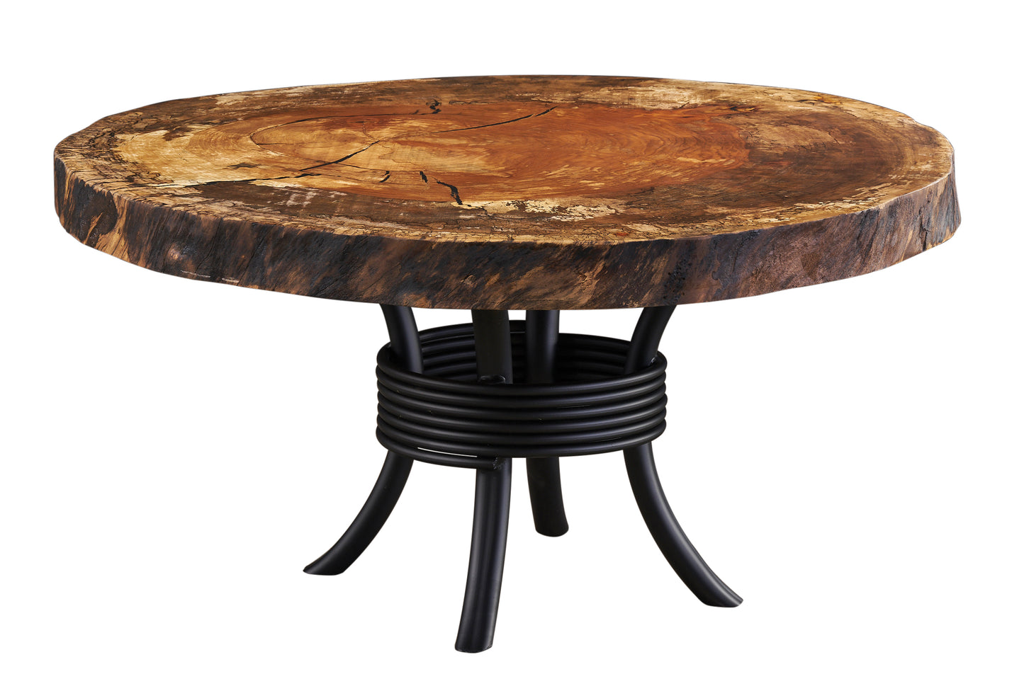 Spalted Sycamore Round Coffee Table