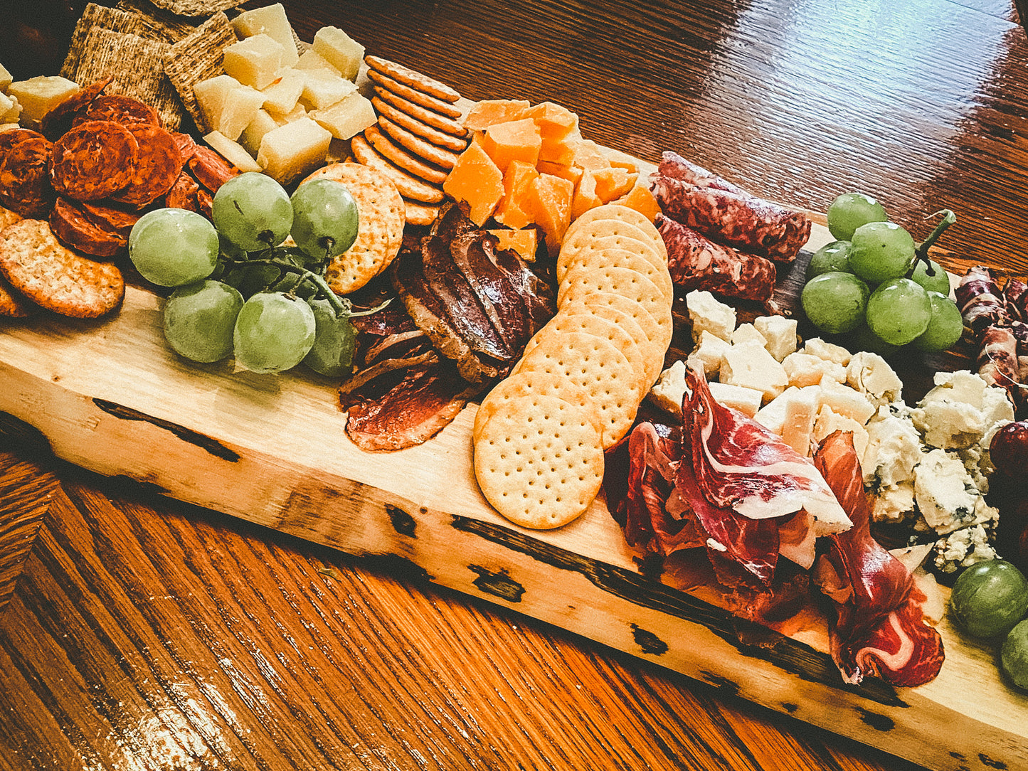Live Edge Charcuterie Board