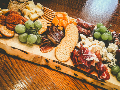 Live Edge Charcuterie Board