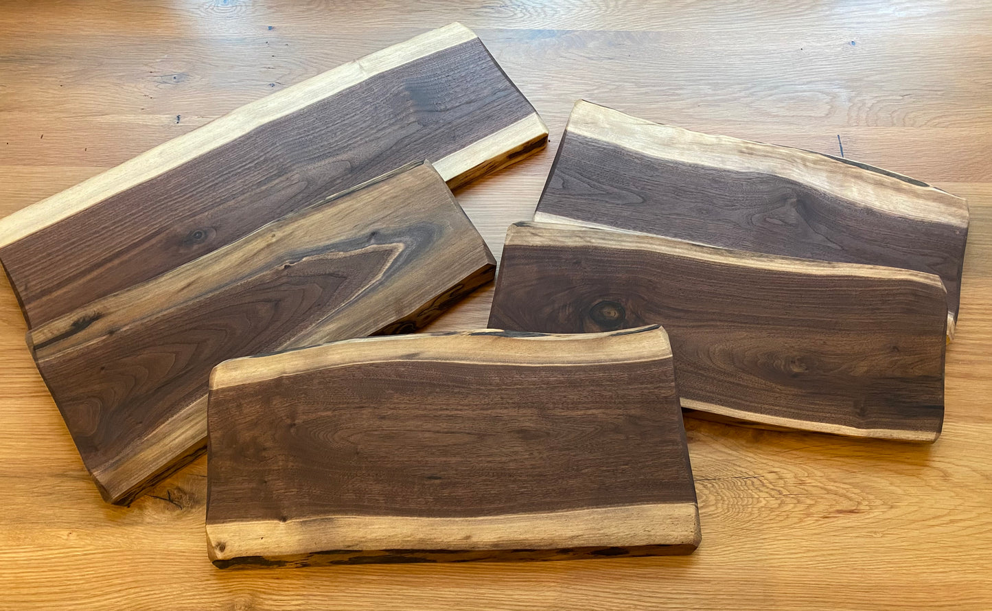 Live Edge Charcuterie Board