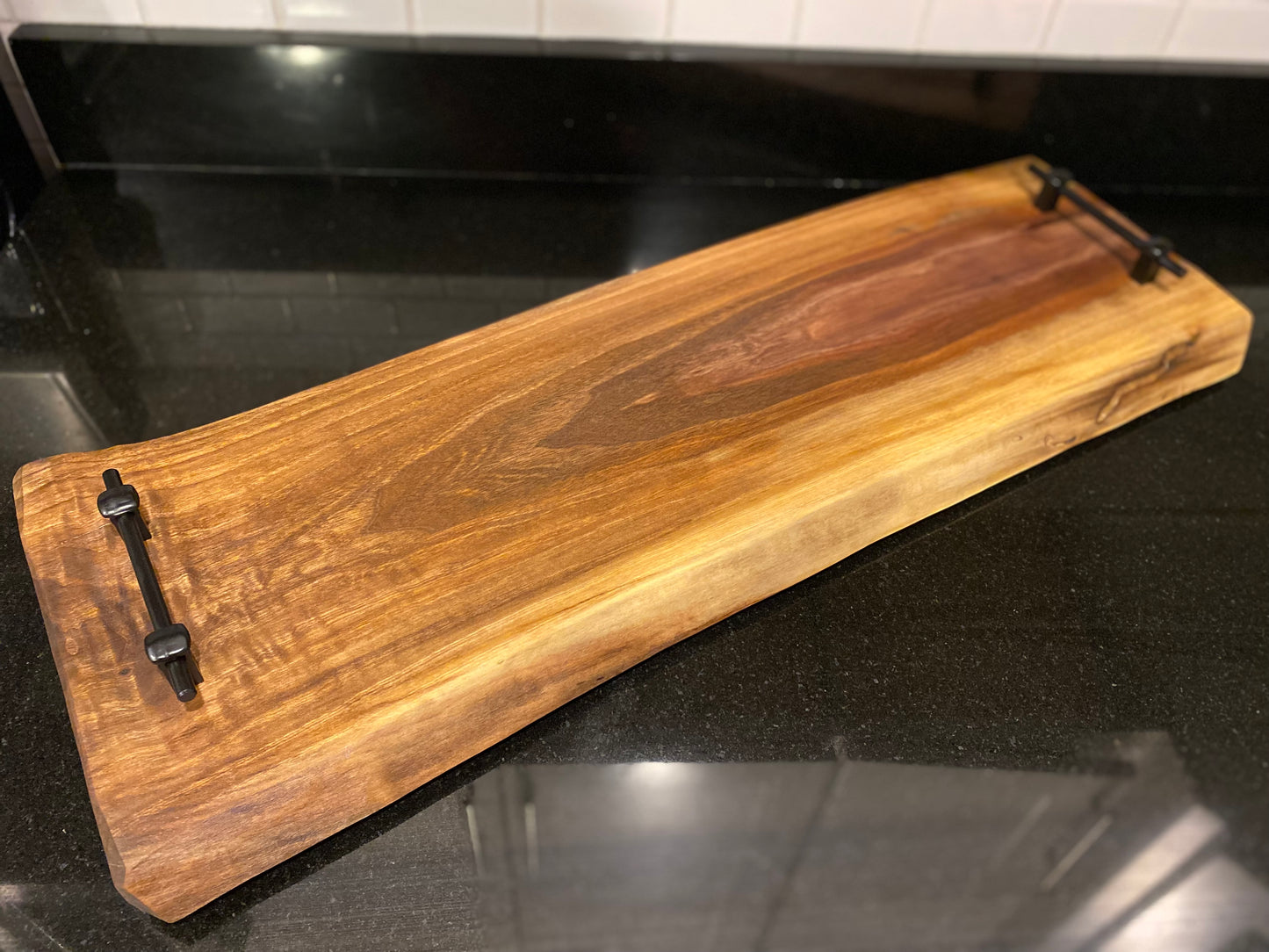 Live Edge Charcuterie Board