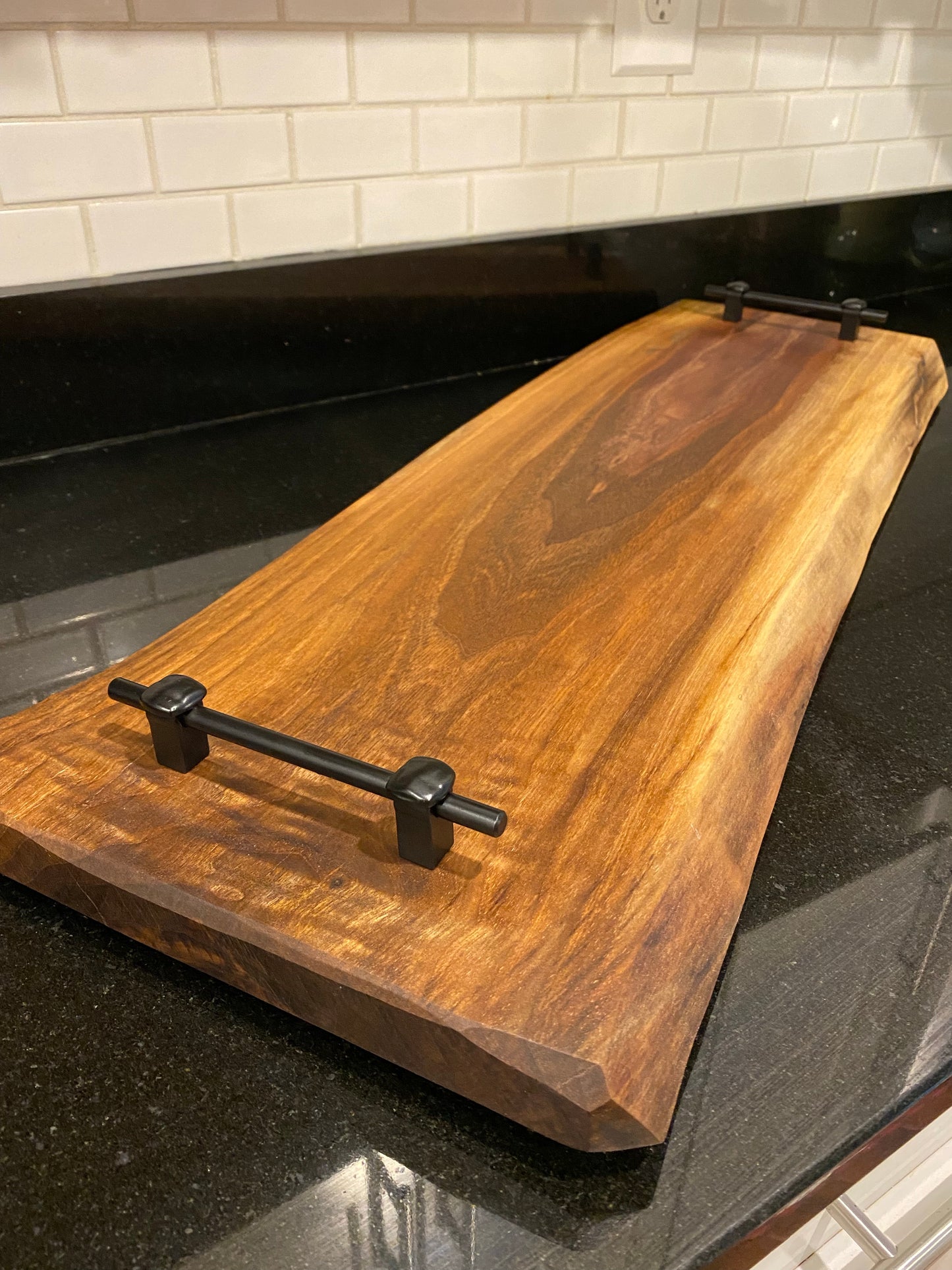 Live Edge Charcuterie Board