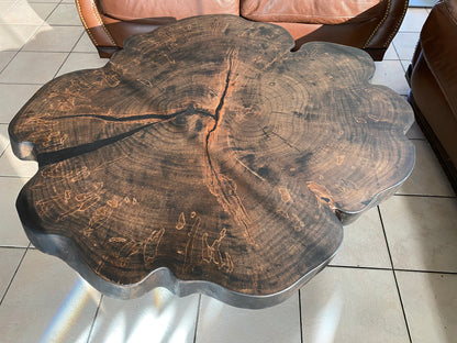 Spalted Maple Round Coffee Table